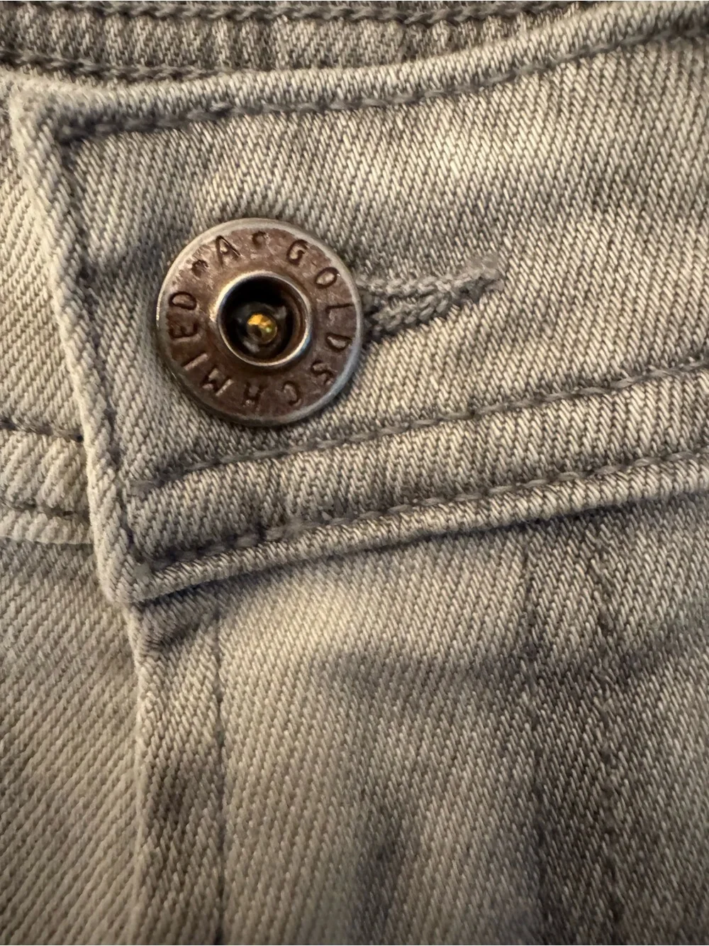 AG Adriano Goldschmied Dylan Slim Skinny Gray Wash Denim Men’s Jeans Size 32 - Picture 12 of 16